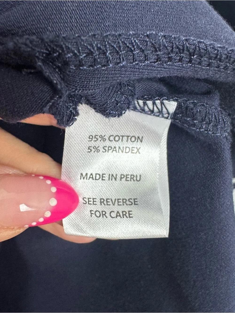 SPARTINA 449 | Navy Blue Jersey A-Line Skort Women’s Size Small
